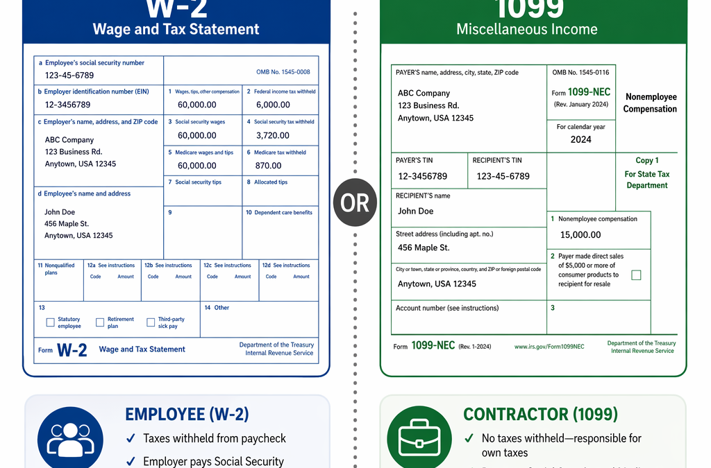 Employee vs. Subcontractor: What Every Contractor & Trades Owner Needs to Know Before the IRS Decides for Them